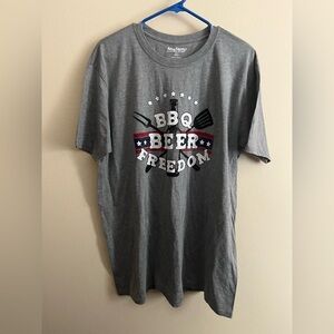 Bbq, Beer, Freedom Tee